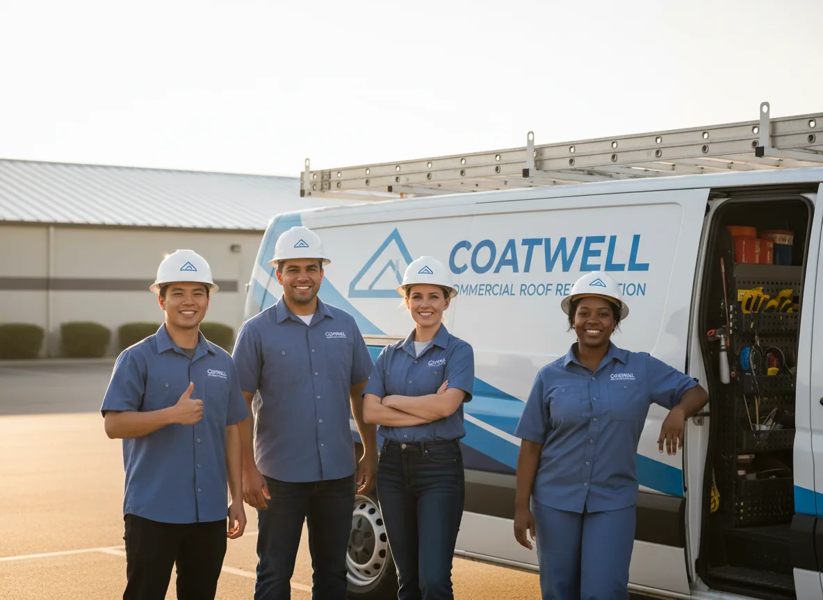 Commercial roof coating company in Fairview, OK